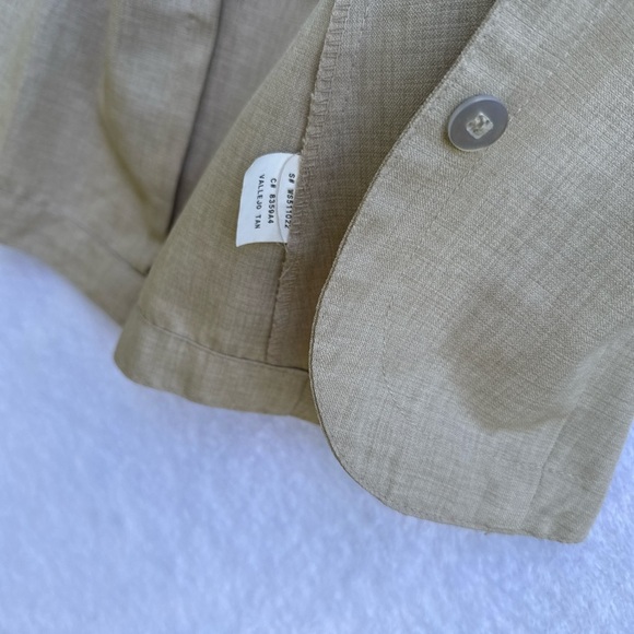 White Stag Tan Button-Up Blouse - Picture 8 of 10